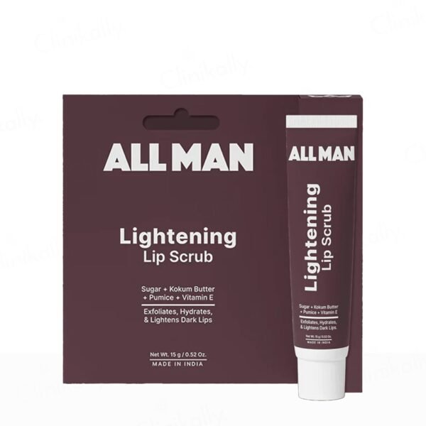 ALL MAN Lightening Lip Scrub