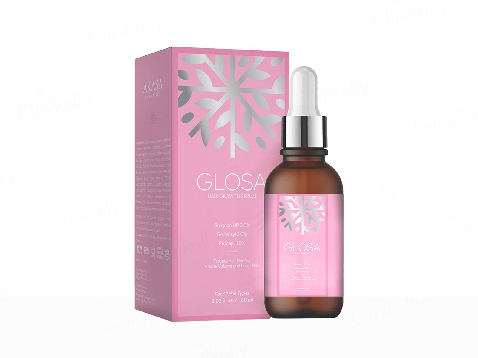 Akasa Cosmetics Glosa Hair Growth Serum