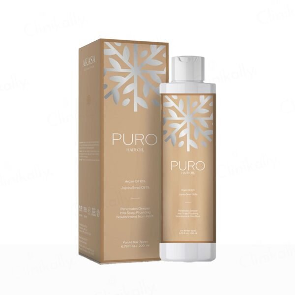 Akasa Cosmetics Puro Argan & Jojoba Seed Scalp Nourishment Hair Oil