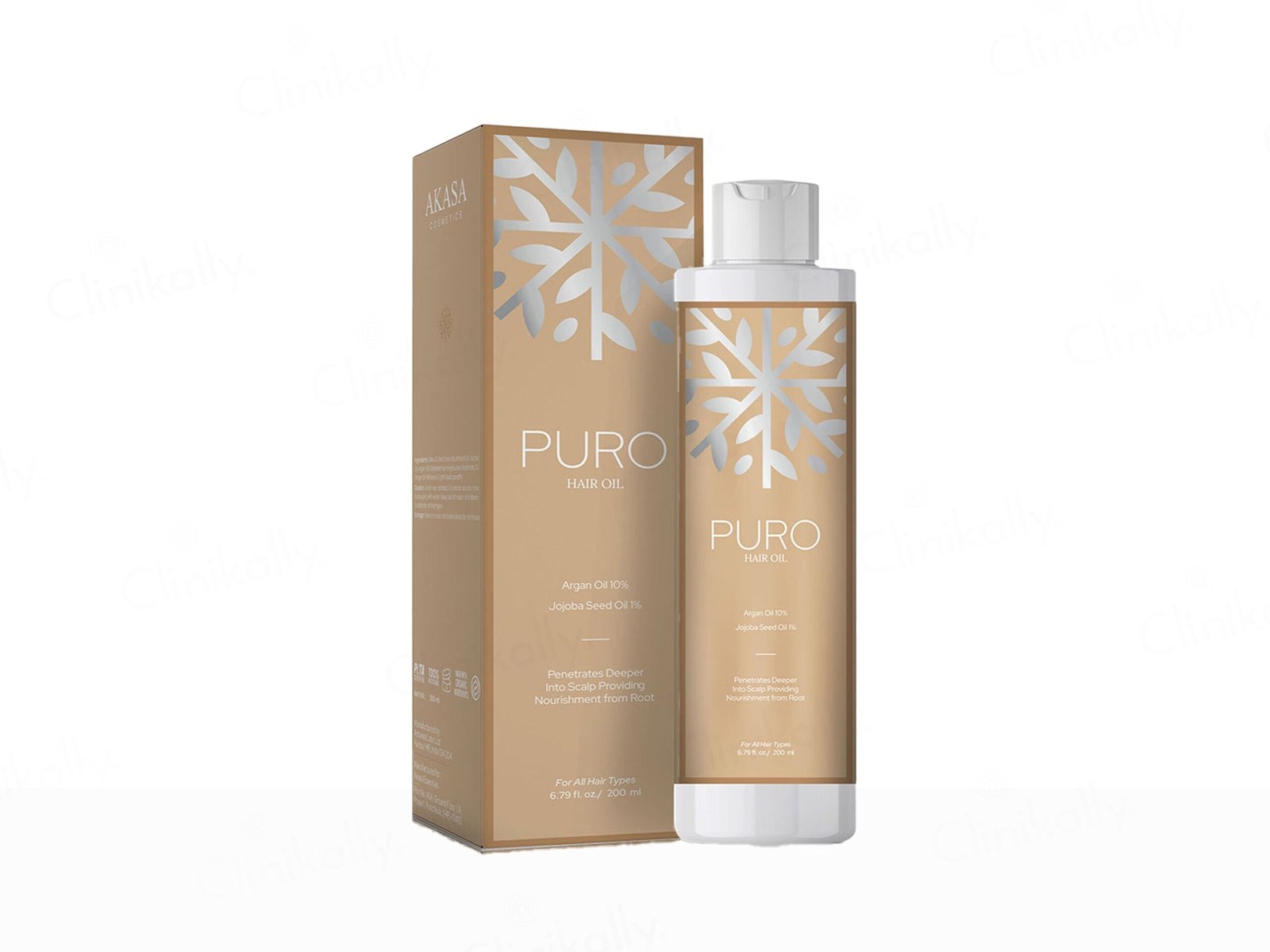 Akasa Cosmetics Puro Argan & Jojoba Seed Scalp Nourishment Hair Oil