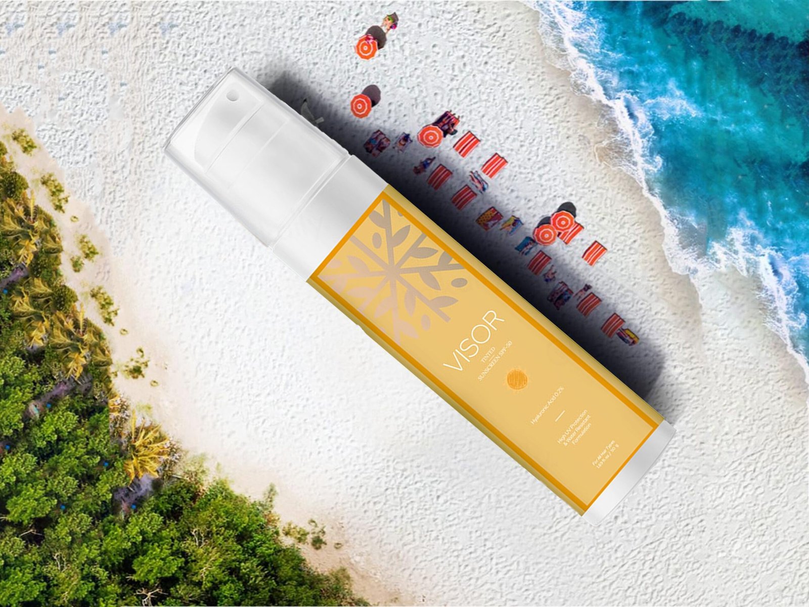 Akasa Cosmetics Visor Tinted Water-Resistant Sunscreen SPF 50