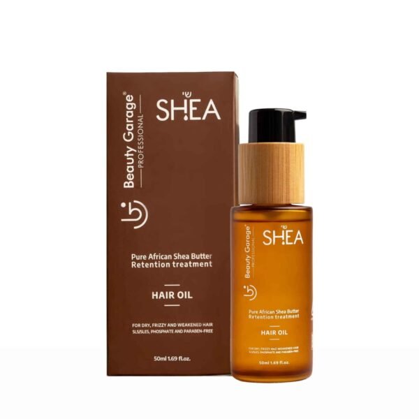 Beauty Garage Pure African Shea Butter Retention Treatment Hair Oil