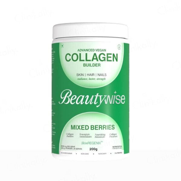 Beautywise Advanced Vegan Collagen Builder Powder - Mixed Berries Flavour