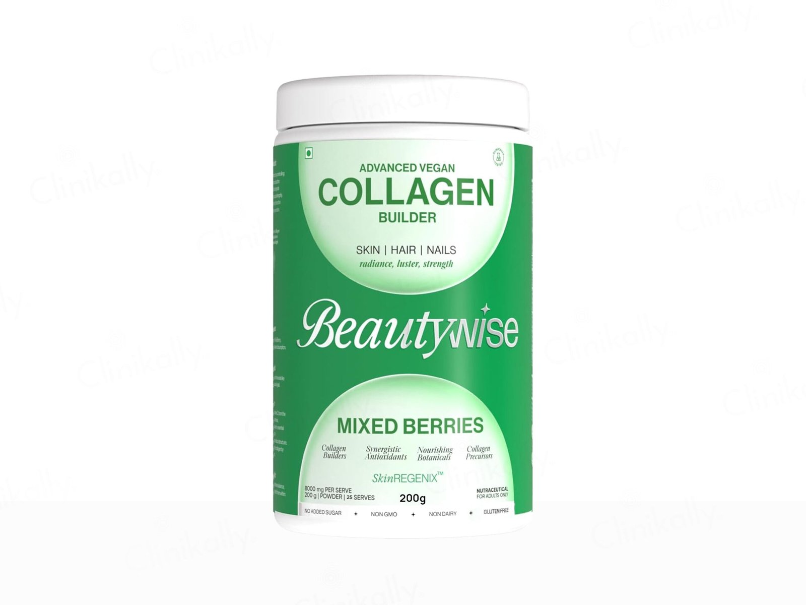 Beautywise Advanced Vegan Collagen Builder Powder - Mixed Berries Flavour