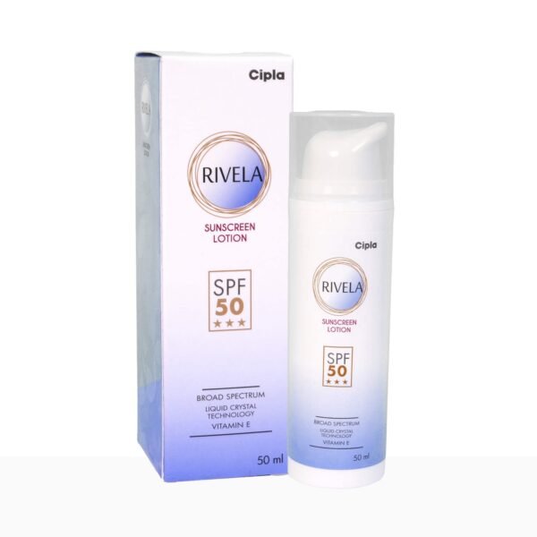 Rivela Sunscreen Lotion SPF 50