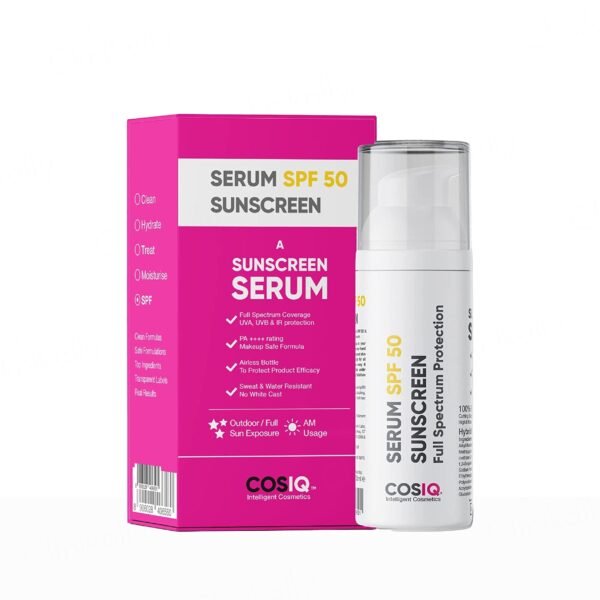 CosIQ Serum Sunscreen SPF 50 PA++++