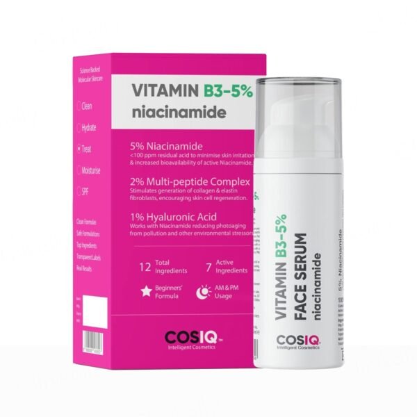 CosIQ Vitamin B3-5% Niacinamide Face Serum