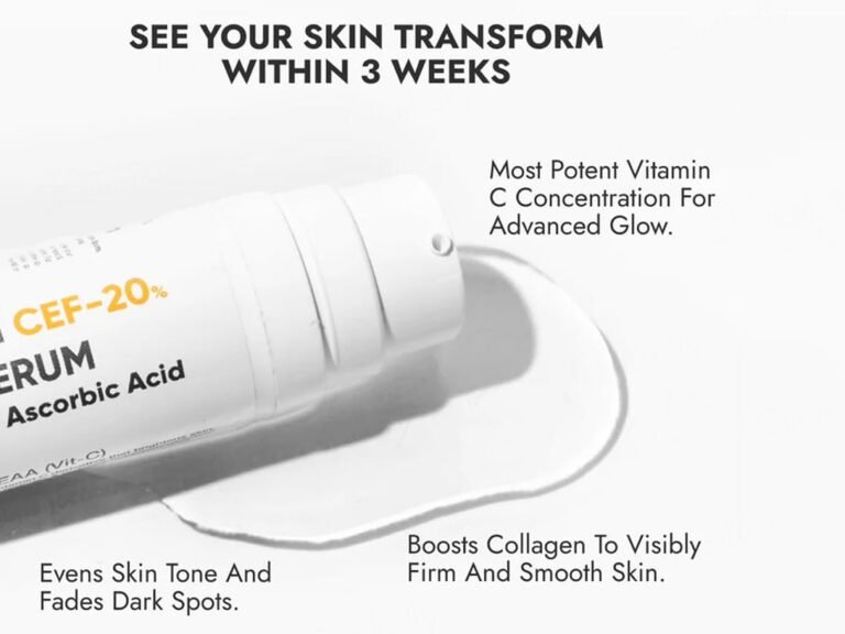 CosIQ Vitamin CEF-20% Ethylated Ascorbic Acid Glow Face Serum