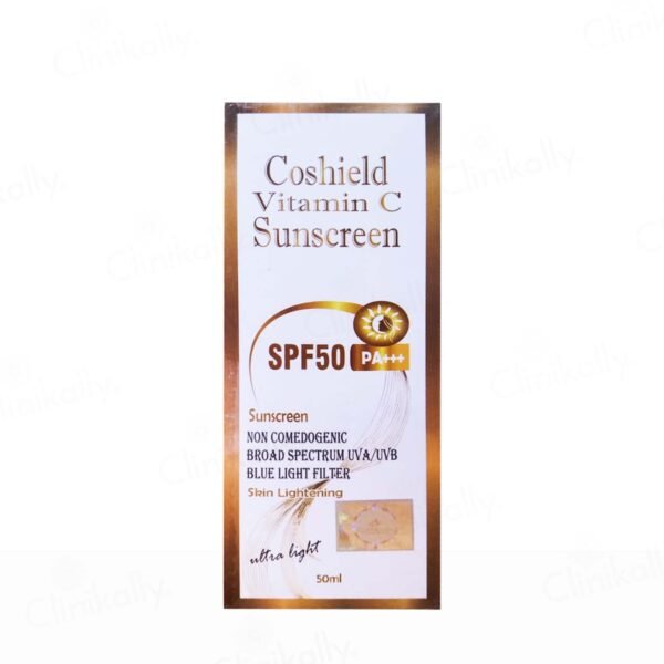 Cosderma Coshield Vitamin C Ultra Light Sunscreen Lotion SPF 50 PA+++