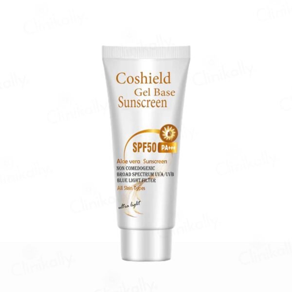Cosderma Coshield Gel Base Aloe Vera Sunscreen SPF 50 PA+++