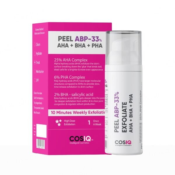 CosiQ ABP-33% AHA + BHA + PHA Strong Exfoliating Peeling Solution
