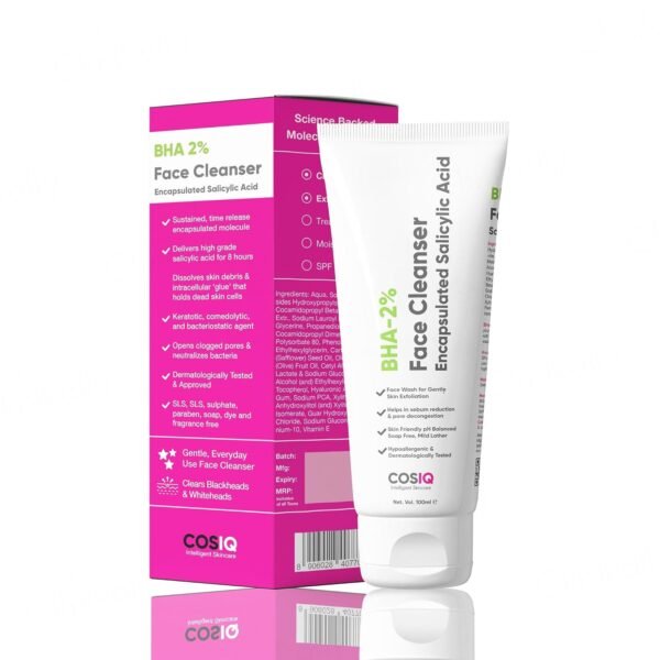 CosiQ BHA-2% Encapsulated Salicylic Acid Face Cleanser