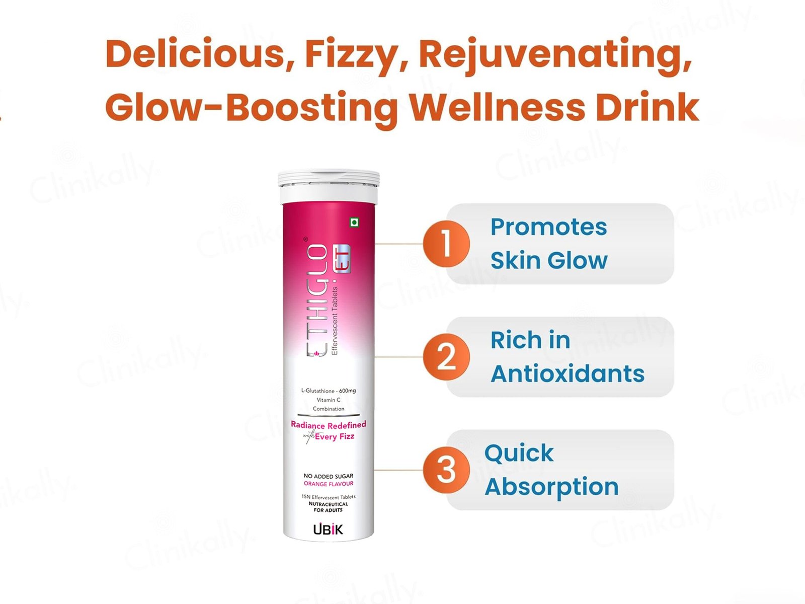 Ethiglo ET Effervescent Tablet