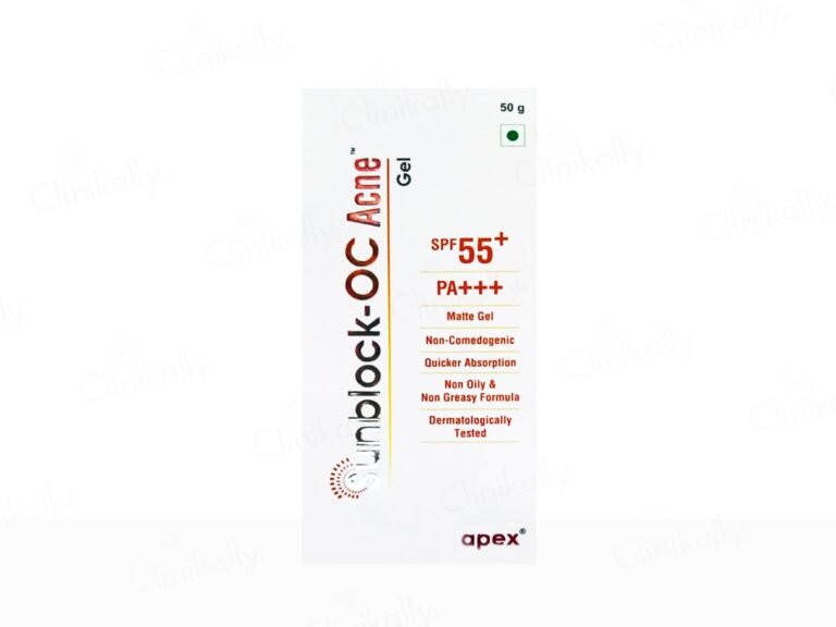 Sunblock-OC Acne Matte Sunscreen Gel SPF 55+ PA+++