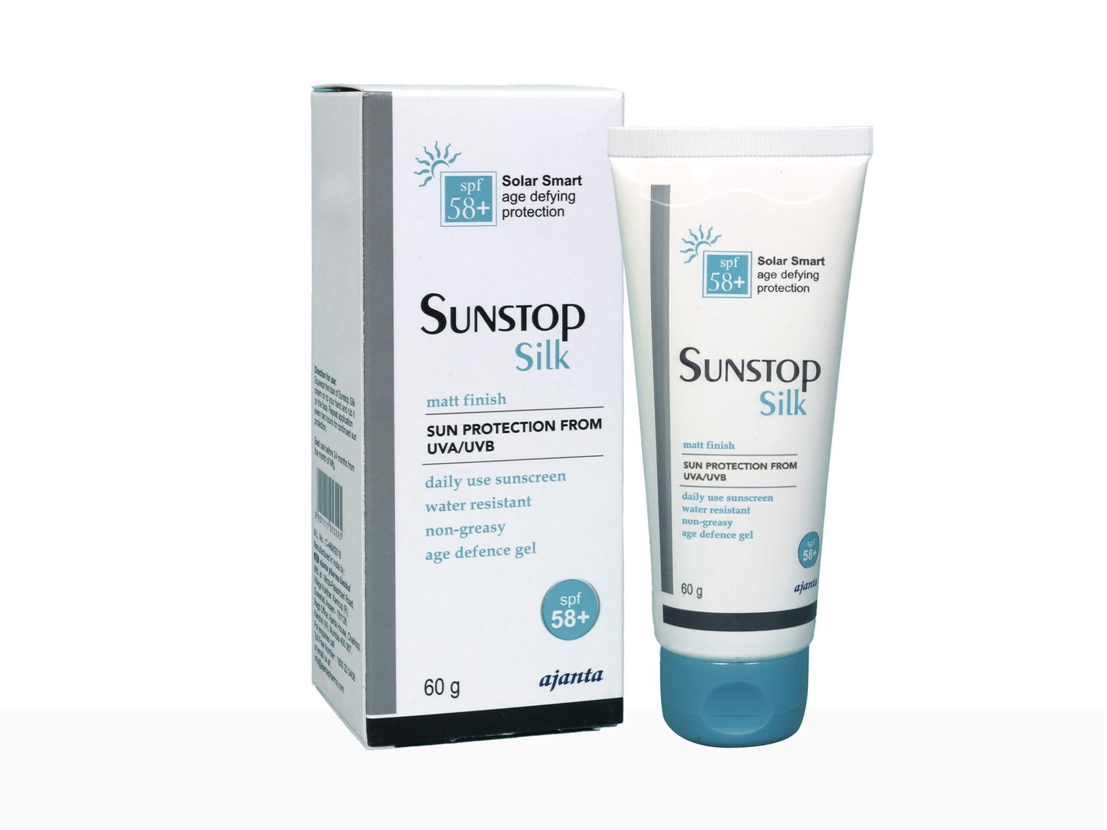 Sunstop Silk Sunscreen Matt Finish SPF 58+ Sunstop Silk Sunscreen Matt Finish SPF 58+