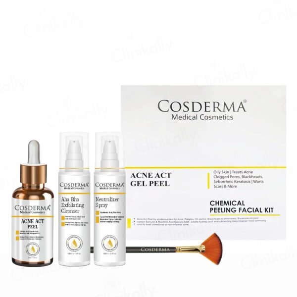 Cosderma Acne Act Gel Peel Chemical Peeling Facial Kit