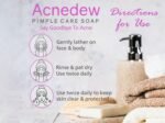 Acnedew Pimple Care Soap