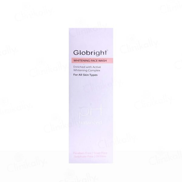 Globright pH Balanced Whitening Face Wash