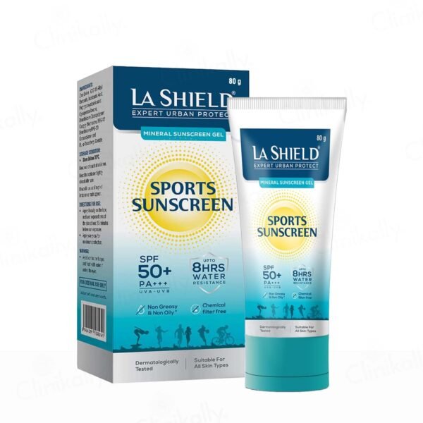 La Shield Expert Urban Protect Mineral Sports Sunscreen Gel SPF 50+ PA++++
