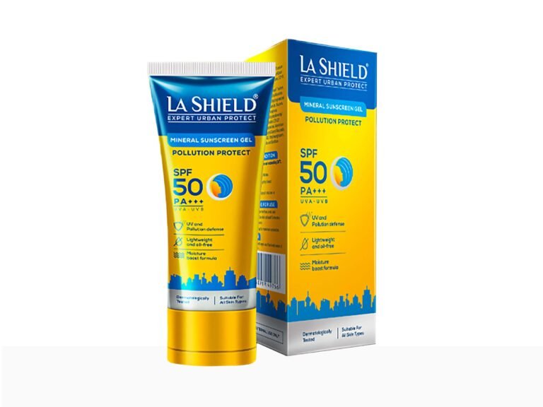La Shield Pollution Protect Mineral Sunscreen Gel SPF 50 PA+++