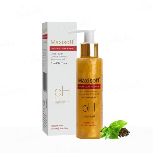 Maxisoft pH Balanced Golden Glow Face Wash
